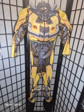 Transformers Bumblebee Mask & Costume 2pc Set  Size L (10-12)